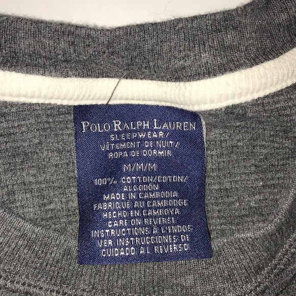 Polo Ralph Lauren Sleepwear Top - Picture 2 of 2